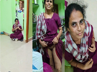 Tamil Wife Affair Flashing Boobs And Pussy For Devar