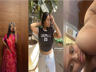 Hot South Indian Telugu Chubby Babe Teasing Showing