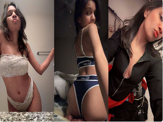 Desi Slim Mal Shows her Boobs